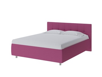 Спальная кровать Diamo 90х200, Рогожка (Savana Berry (фиолетовый)) в Заводоуковске