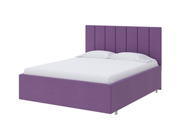 Кровать 1-спальная Modern Large 90х200, Велюр (Forest 741 Светло-фиолетовый) в Тюмени