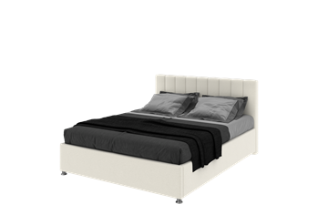 Спальная кровать Палермо 120х200 с ортопедическим основанием velutto 01 в Тюмени