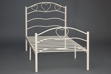 Кровать односпальная ROXIE 90*200 см (Single bed), белый (White) в Заводоуковске - предосмотр 1
