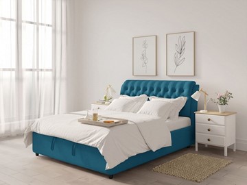 Спальная кровать Siena-2 1200х1900 с подъёмным механизмом в Тюмени - предосмотр