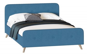 Кровать 1-спальная Сиерра 1200 (с основанием) Аура голубой в Заводоуковске - предосмотр