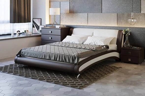 Спальная кровать Сильвия 1600х2000 в Тюмени - изображение