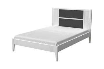 Спальная кровать Бетти из массива сосны (Белый Античный) 180х200 в Заводоуковске - предосмотр