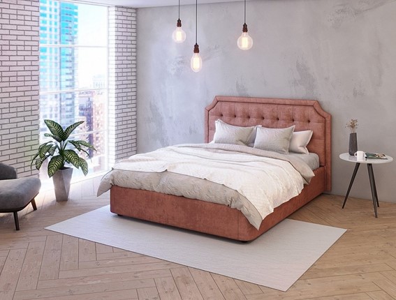 Кровать спальная Lorena 1400х2000 с подъёмным механизмом в Заводоуковске - изображение