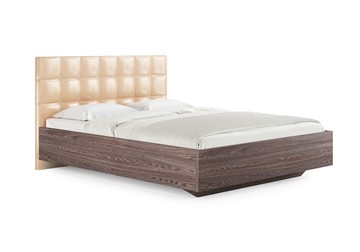 Спальная кровать Luiza (ясень анкор) 140х190 с основанием в Тюмени