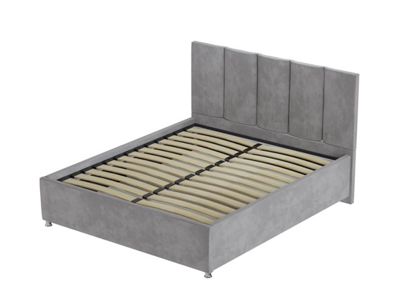 Полутороспальная кровать Мерида 140х200 с ортопедическим основанием в Тюмени - изображение