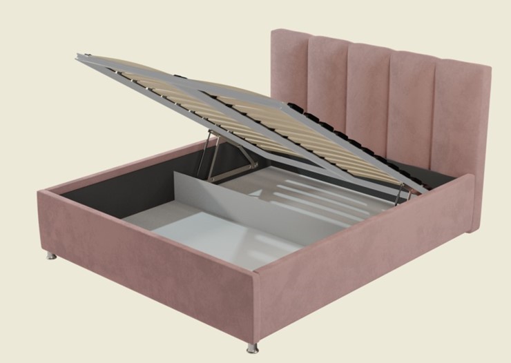 Полутороспальная кровать Мерида 140х200 с ортопедическим основанием в Тюмени - изображение 7