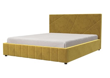 Спальная кровать Нельсон Абстракция 140х200 (вариант 1) с основанием в Ялуторовске