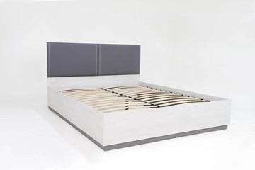 Кровать с подъемным механизмом Винтер-14, винтерберг/темно-серый/спейс графит в Заводоуковске - предосмотр 1