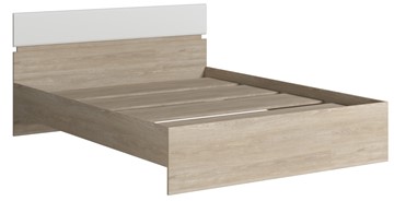 Спальная кровать Genesis Светлана 1400, белый/дуб сонома в Ишиме