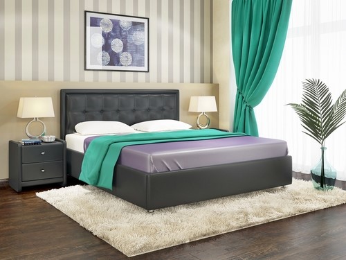 Кровать спальная Amelia размер 160*200 с основанием в Тюмени - изображение