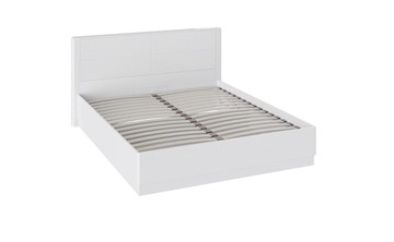 Кровать с механизмом двуспальная Наоми 1600, цвет Белый глянец СМ-208.01.02 в Тюмени