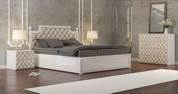 Кровать в спальню Сфера 160*190 с основанием в Тюмени - изображение