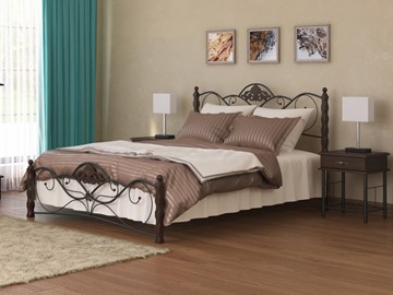 Кровать спальная Garda 2R 160х200, венге в Тюмени