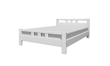 Кровать односпальная Вероника-2 (Белый Античный) 90х200 в Ишиме