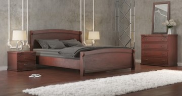 Кровать в спальню СВ-Стиль Магнат 160*195 с основанием в Тюмени