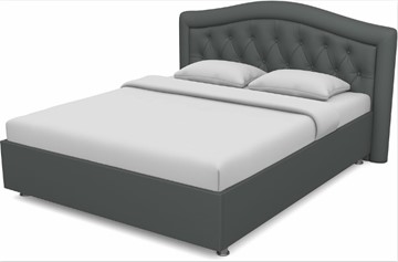 Двуспальная кровать с механизмом Луиза 1600 (Nitro Grey) в Тюмени