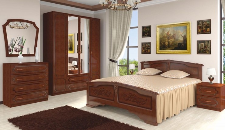 Спальня Лак (Орех) в Тюмени - изображение