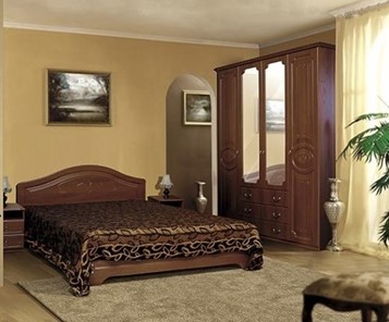 Гарнитур спальный Ивушка-5, цвет Итальянский орех в Тюмени