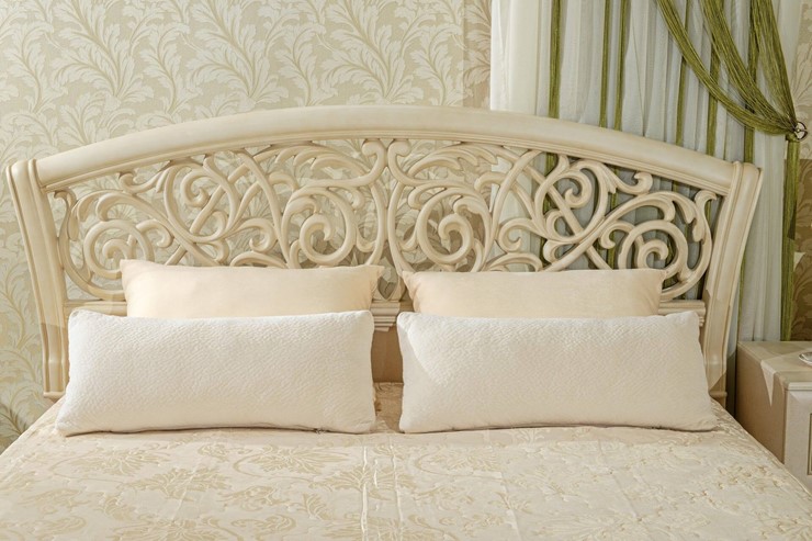Гарнитур спальный Александрия, кровать, 2 тумбочки, Ленто в Тюмени - изображение 2