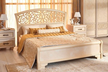 Гарнитур спальный Александрия, кровать, 2 тумбочки, Ленто в Тюмени - предосмотр 5