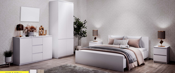 Модульная спальня Модерн в Заводоуковске - изображение
