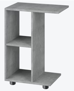 Столик для кровати Е1 Ник цвет бетон в Тюмени