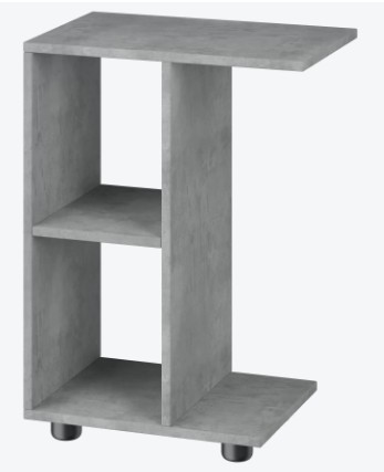 Столик для кровати Ник цвет бетон в Тюмени - изображение