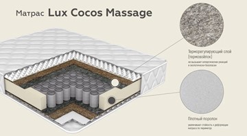 Матрас Lux Cocos Massage 24 в Заводоуковске - предосмотр 1