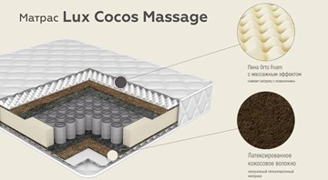 Матрас Lux Cocos Massage 24 в Заводоуковске - предосмотр 2