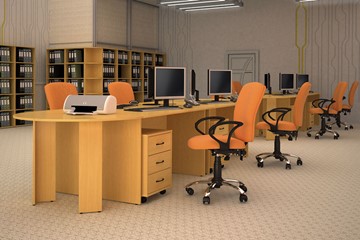 Офисный набор мебели Классик рабочее место для опенспэйса (фрифло) в Ялуторовске