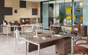 Мебель для персонала Xten S 1 - один стол с приставным брифингом в Тюмени