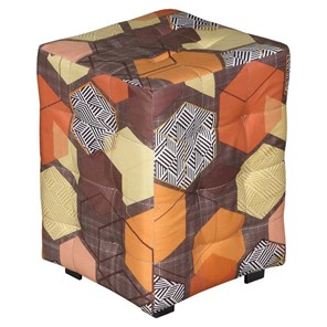 Банкетка в спальню BeautyStyle 6, модель 300 ткань коричневый микс в Тюмени