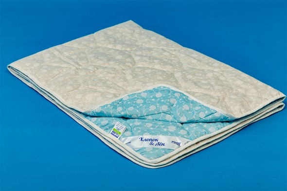 Одеяло легкое евро Хлопок &  Лен в Тобольске - изображение