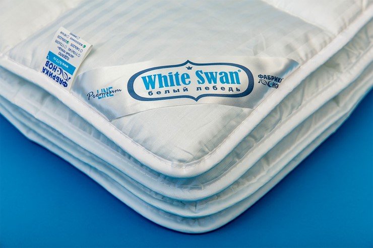 Одеяло всесезонное двуспальное Белый лебедь в Ишиме - изображение 1