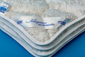 Одеяло всесезонное полутороспальное Лебединая нежность в Заводоуковске - предосмотр 1