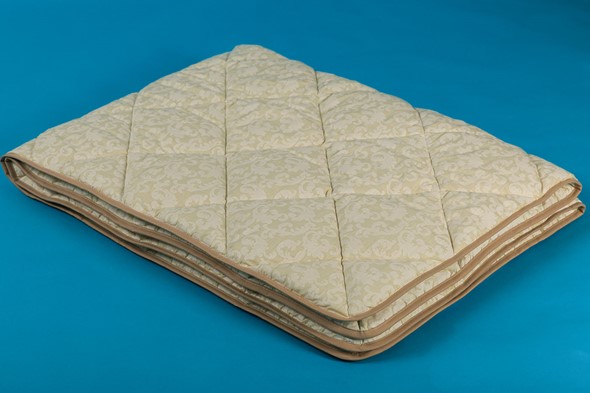 Одеяло всесезонное полутороспальное Шерсть & Хлопок в Тобольске - изображение