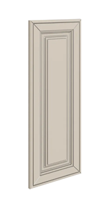 Дверь (Декор) Атланта L270 конц.45 эмаль (сливки патина платина) в Тюмени