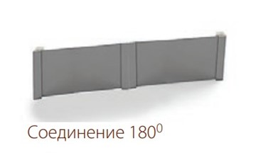 Соединение 180 гр. для цоколя, цвет белый в Заводоуковске