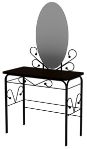 Дамский столик черный, венге в Тюмени