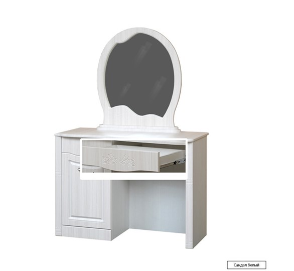 Туалетный стол Ева-10 с зеркалом в Заводоуковске - изображение 1