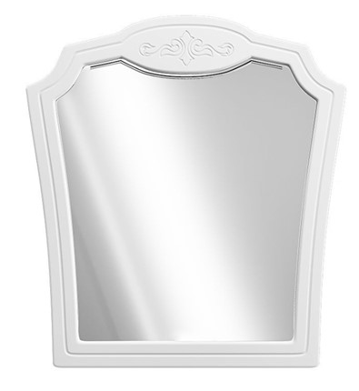 Навесное зеркало Лотос (Белый) в Заводоуковске - изображение