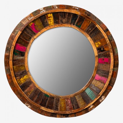 Зеркало Маниша круглое в Заводоуковске - изображение