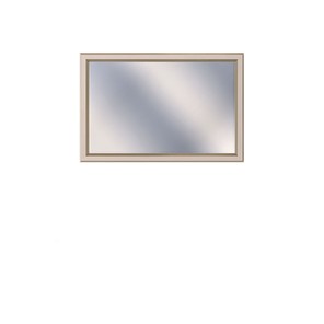 Настенное зеркало Сиена, Бодега белый / патина золото, 92х52 в Заводоуковске