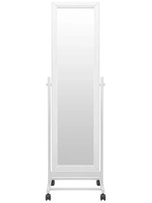 Зеркало напольное BeautyStyle 27 (135х42,5см) Белое в Тюмени - предосмотр 1