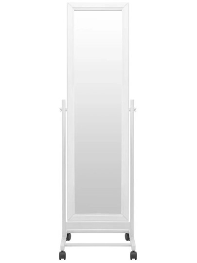 Зеркало напольное BeautyStyle 27 (135х42,5см) Белое в Тюмени - изображение 1