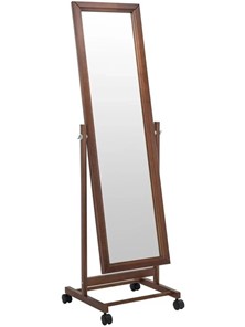Зеркало напольное BeautyStyle 27 (135х42,5см) Средне-коричневый в Тюмени
