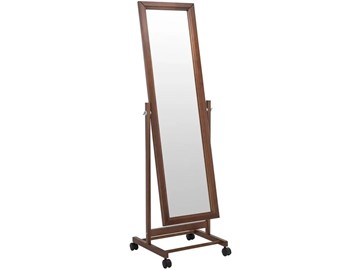 Зеркало напольное в гардероб В 27Н (средне-коричневый) в Заводоуковске - предосмотр