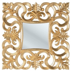 Настенное зеркало PU021 золото в Заводоуковске